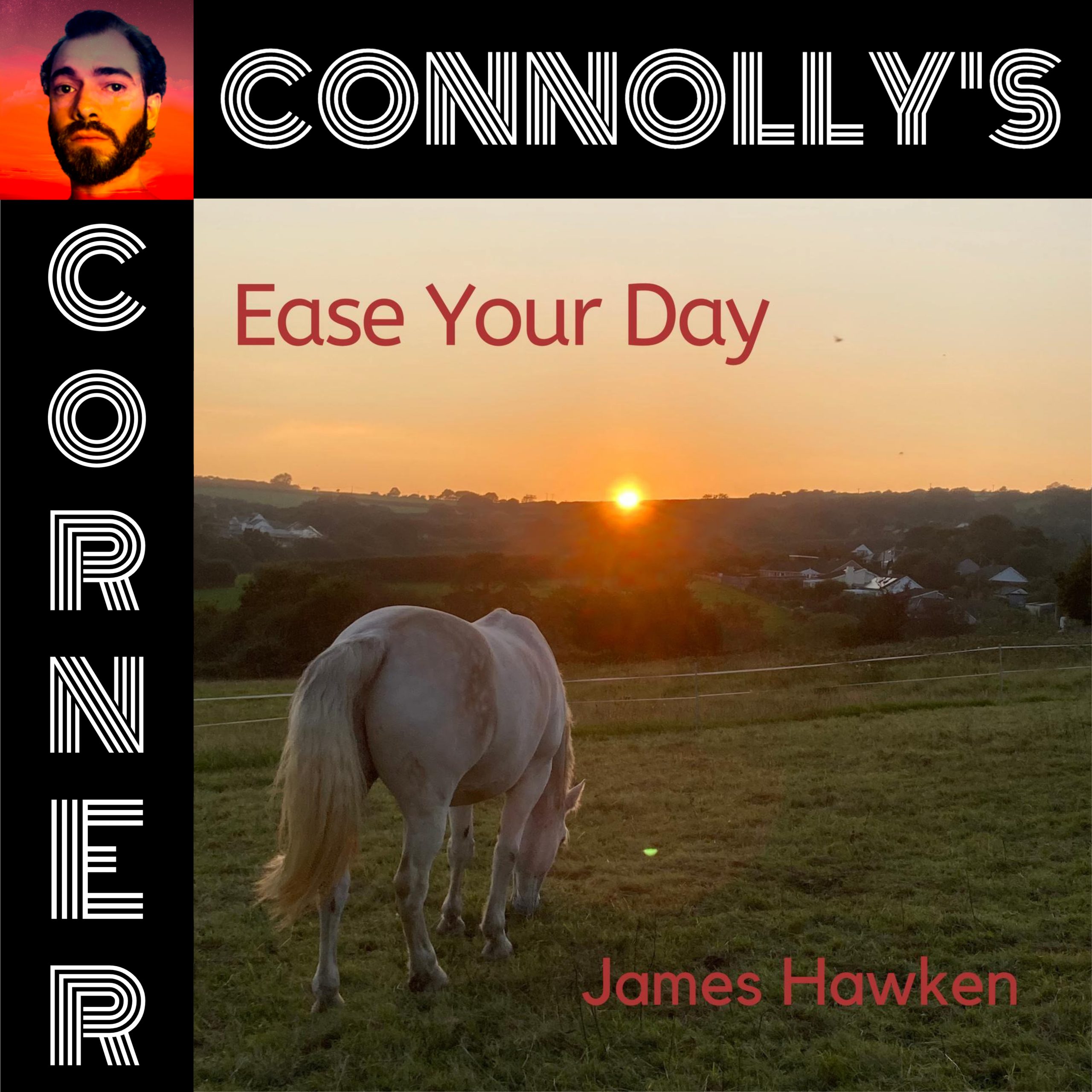 𝗖𝗼𝗻𝗻𝗼𝗹𝗹𝘆’𝘀 𝗖𝗼𝗿𝗻𝗲𝗿 – this week: Ease Your Day – James Hawken
