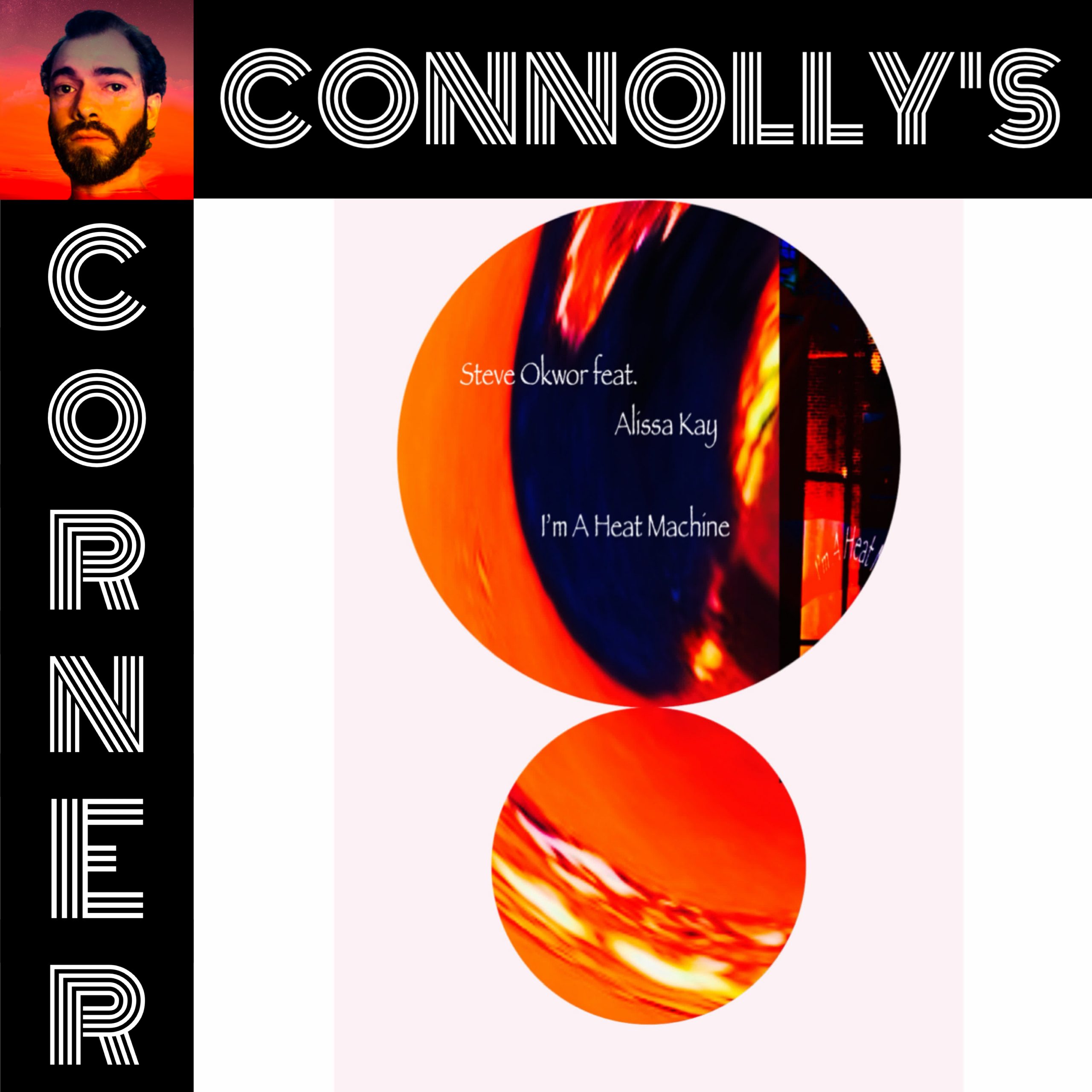 𝗖𝗼𝗻𝗻𝗼𝗹𝗹𝘆’𝘀 𝗖𝗼𝗿𝗻𝗲𝗿 – this week: I’m a Heat Machine – Steve Okwor, Alissa Kay