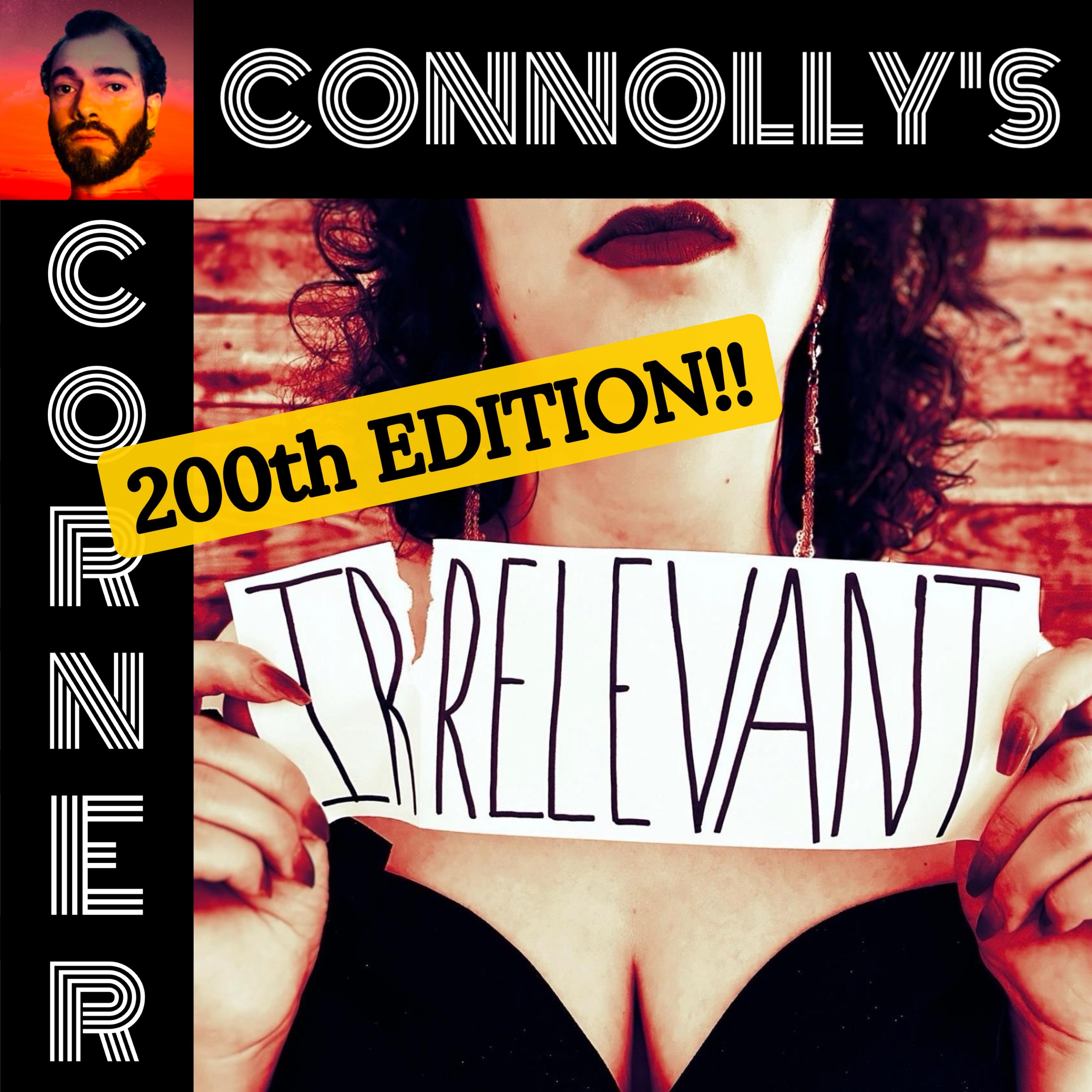 𝗖𝗼𝗻𝗻𝗼𝗹𝗹𝘆’𝘀 𝗖𝗼𝗿𝗻𝗲𝗿 – this week: Irrelevant – Bernice Marsala